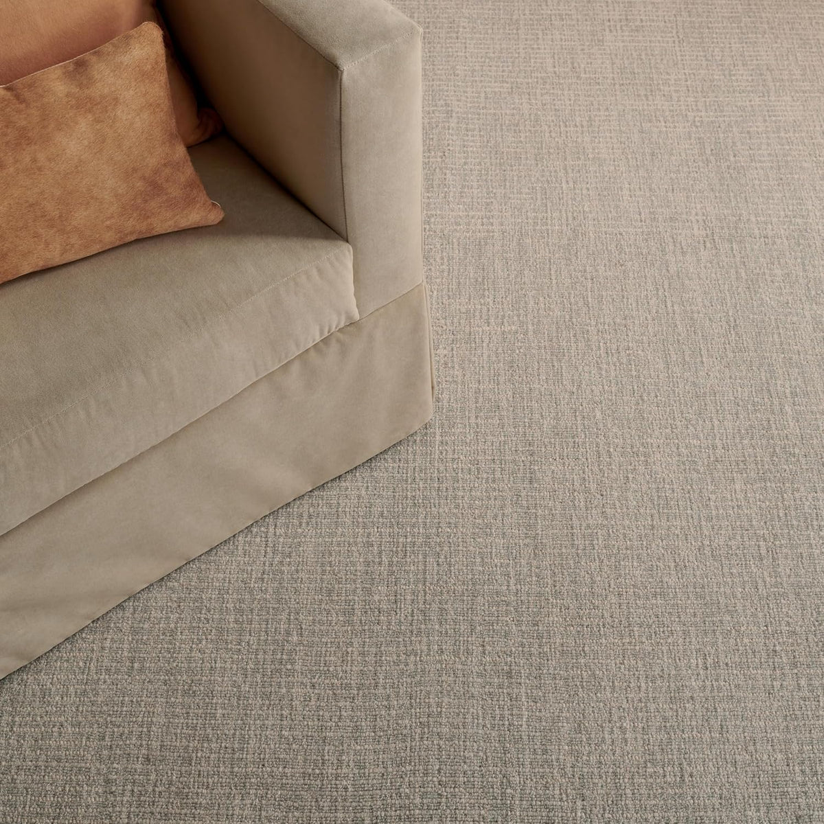Martha Stewart x SAFAVIEH Area Rug Collection - 9' x 12', Light Grey & Ivory, Handmade Wool, Ideal for Living Room, Bedroom, Office, Dining Space (MSR3378F)