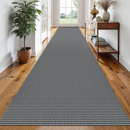 EARTHALL Woven Area Rug 3x5 Ft Washable Rugs for Entryway Braided Non Slip Rubber Backed Throw Rugs Door Mat Indoor Outdoor Entrance Cotton Carpet for Kitchen Foyer Front Door, Orange/Tan/Brown