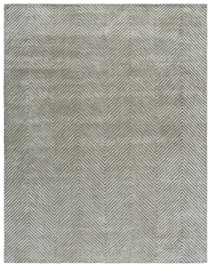 SAFAVIEH Area Rug 8x10 - Glamour Collection - Large - Modern Design, Navy, Handmade Wool Blend, Ideal for Living Room, Bedroom, Dining Space (GLM801N)