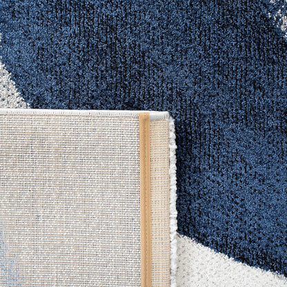 SAFAVIEH Hollywood Area Rug 10'6"x14', Modern Grey & Blue HLW766F