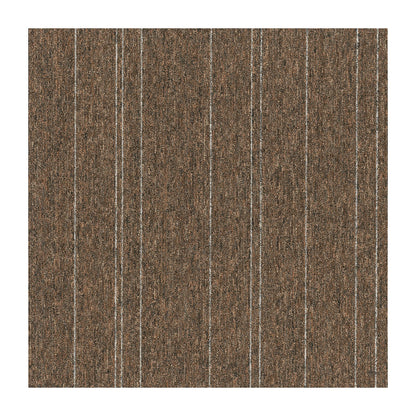 Mohawk Basics 24" x 24" Berber (Loop pile), 0.09" Pile Height, Carpet Tile, PET Fiber, Smoke Color, (24 Tiles), (96 sqft/carton)