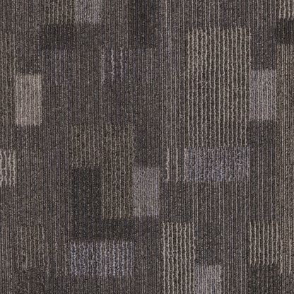 Mohawk Basics 24" x 24" Berber (Loop pile), 0.09" Pile Height, Carpet Tile, PET Fiber, Smoke Color, (24 Tiles), (96 sqft/carton)
