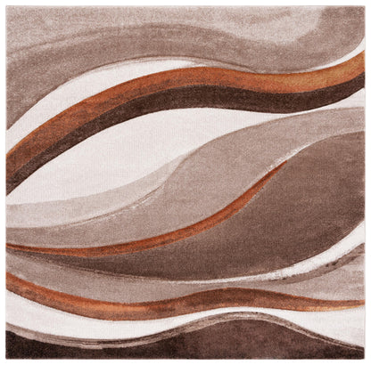 SAFAVIEH Hollywood Area Rug 10'6"x14', Modern Grey & Blue HLW766F