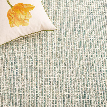 SAFAVIEH Area Rug 8x10 - Abstract Collection - Large - Green & Ivory, Handmade Wool, Ideal for Living Room, Bedroom, Office, Dining Space (ABT484Y)