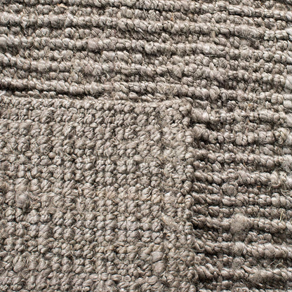 SAFAVIEH Natural Fiber Area Rug 4x6, Jute Knotted Light Grey NF447G