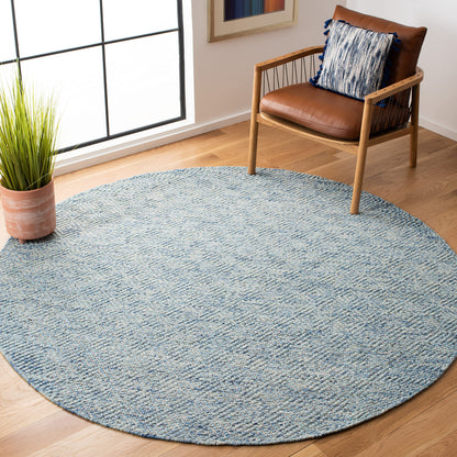 SAFAVIEH Natura Wool Area Rug 8'x10', Ivory & Light Grey NAT503A