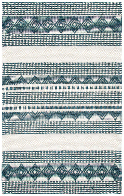 SAFAVIEH Natura Wool Area Rug 3'x5', Soft Plush Boho Grey & Ivory NAT102A