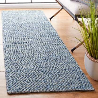 SAFAVIEH Natura Wool Area Rug 8'x10', Ivory & Light Grey NAT503A
