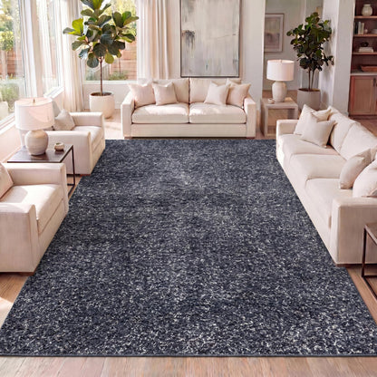 JONATHAN Y Mercer Shag Plush Cream Runner Rug, 2x8, Contemporary, Modern, Easy-Cleaning for Living Room, Bedroom, Kitchen, Pet Friendly, Non-Shedding (MCR106D-28)